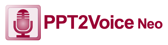 PPT2Voice Neoロゴマーク